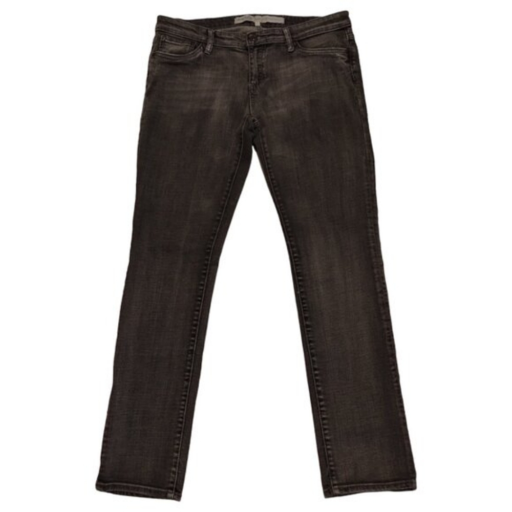 Charlotte Russe Women's‎ Everyday Skinny Jeans Size 12R Black Mid-Rise 5-Pocket